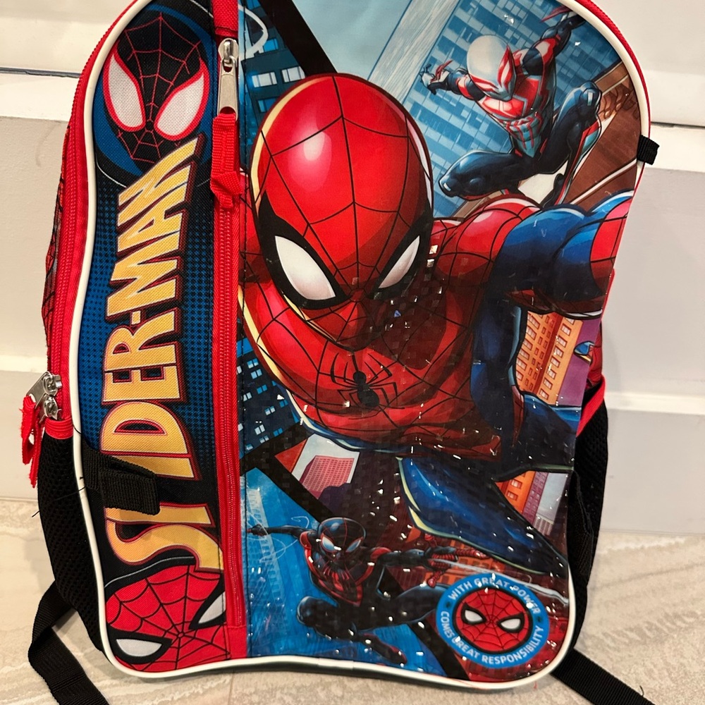 Spider-Man Backpack with Bold Design
